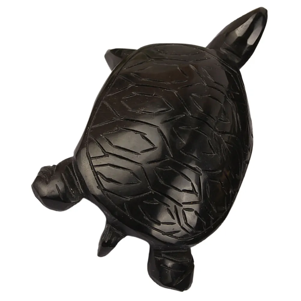 

Obsidian Turtle Home Desk Turtle Decoration Desktop Animal Statue Small Craft For Office Study Decor Ornament