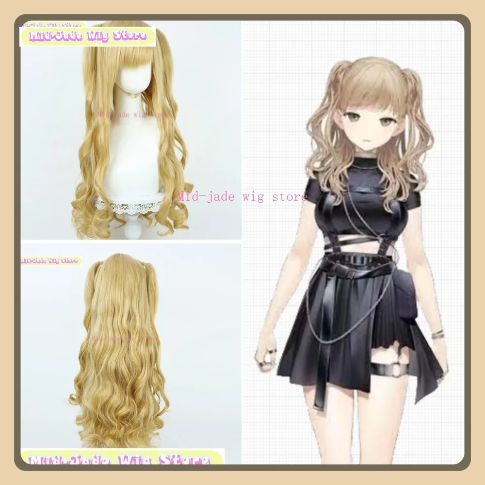 ミッドジェイドウィッグストア にじさんじ クレア ヌンVer. コスプレウィッグアニメゲームロールプレイングハロウィンパーティー衣装小道具人工毛
