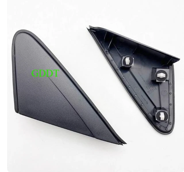 2 Pieces Garnish Mirror Pillar Trim for Chevrolet Cruze Triangle Plate for Cruze 2009-2015 Triangular Plastic Left or Right
