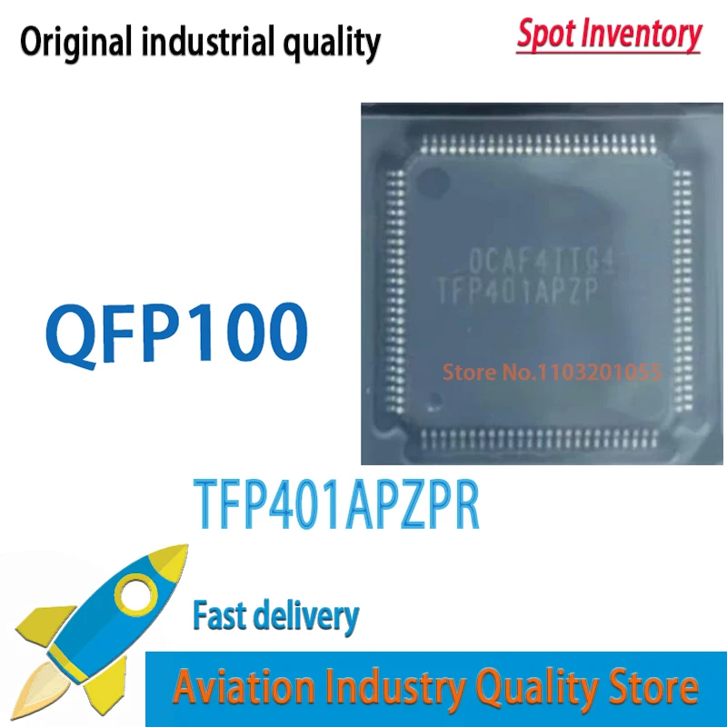 1~10PCS/LOTE TFP401APZPR TFP401APZP TFP401 HTQFP-100 100% New and original