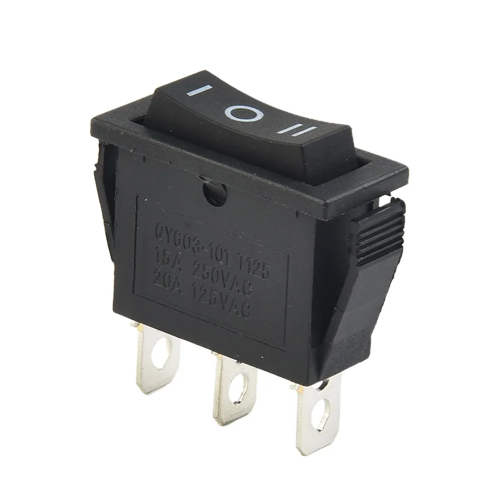 คุณภาพสูง Rocker Switches Part 1pcs 29 มม.x 10.5 มม.แผง 3 ตําแหน่ง 30.5 มม.x 13.5 มม.x 31 มม.อุปกรณ์เสริม KCD3-101/3P