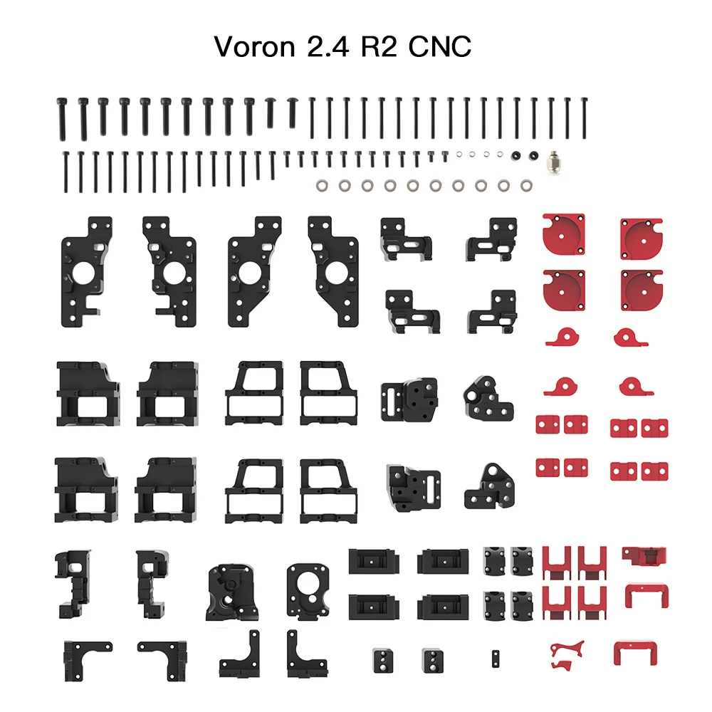 FYSETC VORON 2.4 R2 350mm 300mm 250mm CNC Metal Kit Upgraded 3d Printer Aluminum Alloy Frame Printed Parts Kits