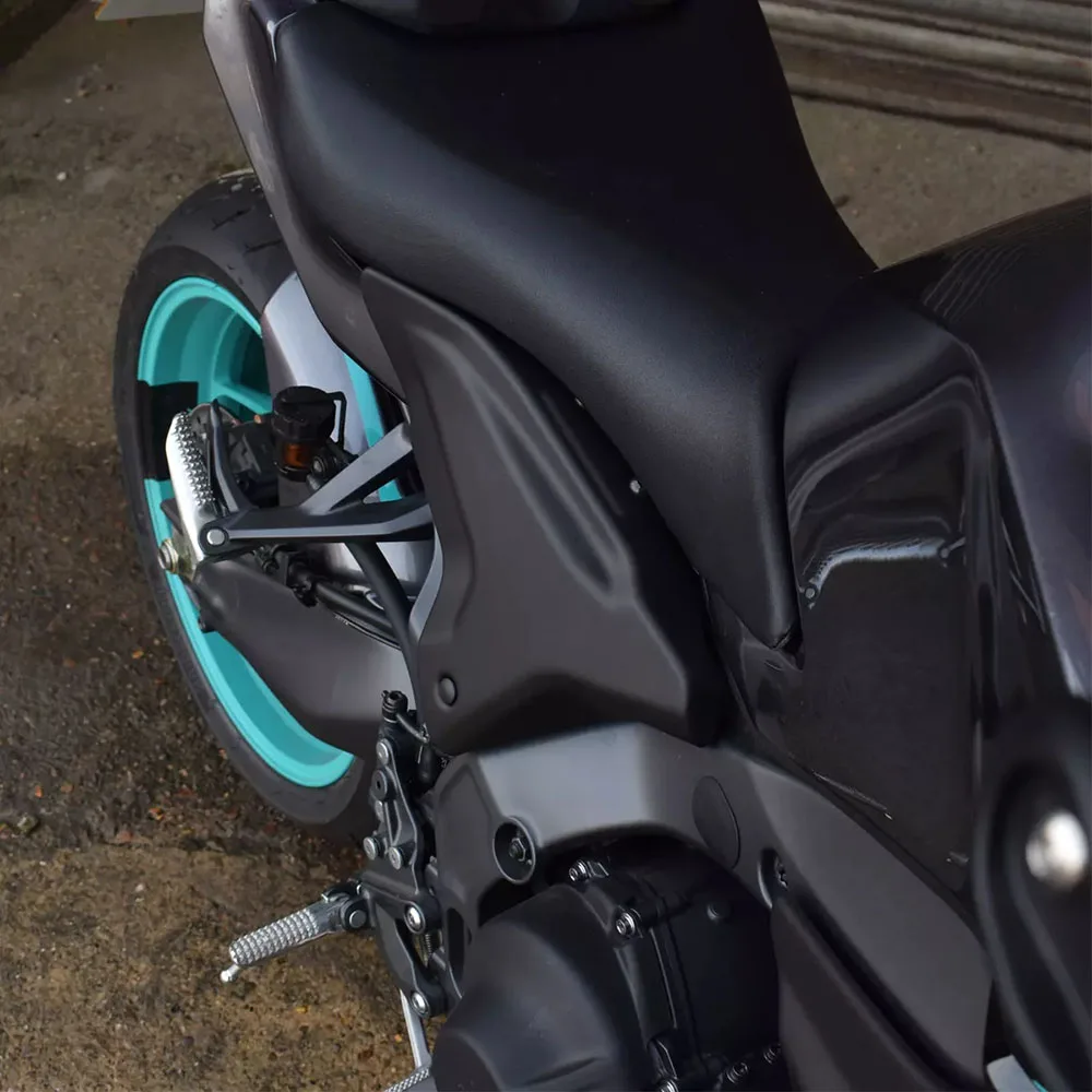 لياماها MT-09 MT-09 SP 2024-UPMotorcycle الخلفية/الجبهة إنفيل لوحات جانبية يغطي الإطار الجانبي لوحة الحرس حامي هدية غطاء #6