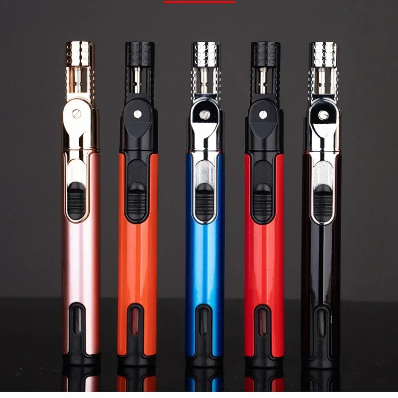 

Миниатюрная беспроводная бутановая горелка-фен в форме ручки, паяльник, пламемет, инструмент для сварки, для DIY-проектов и домашнего ремонта