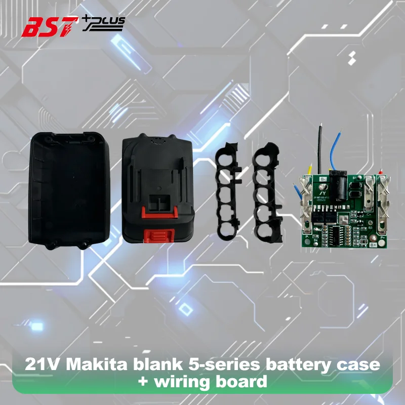 21V DC Power TOOL บอร์ดป้องกันลิเธียมแบตเตอรี่โทรศัพท์มือแผงวงจร BMS + ขายึดบ้าน