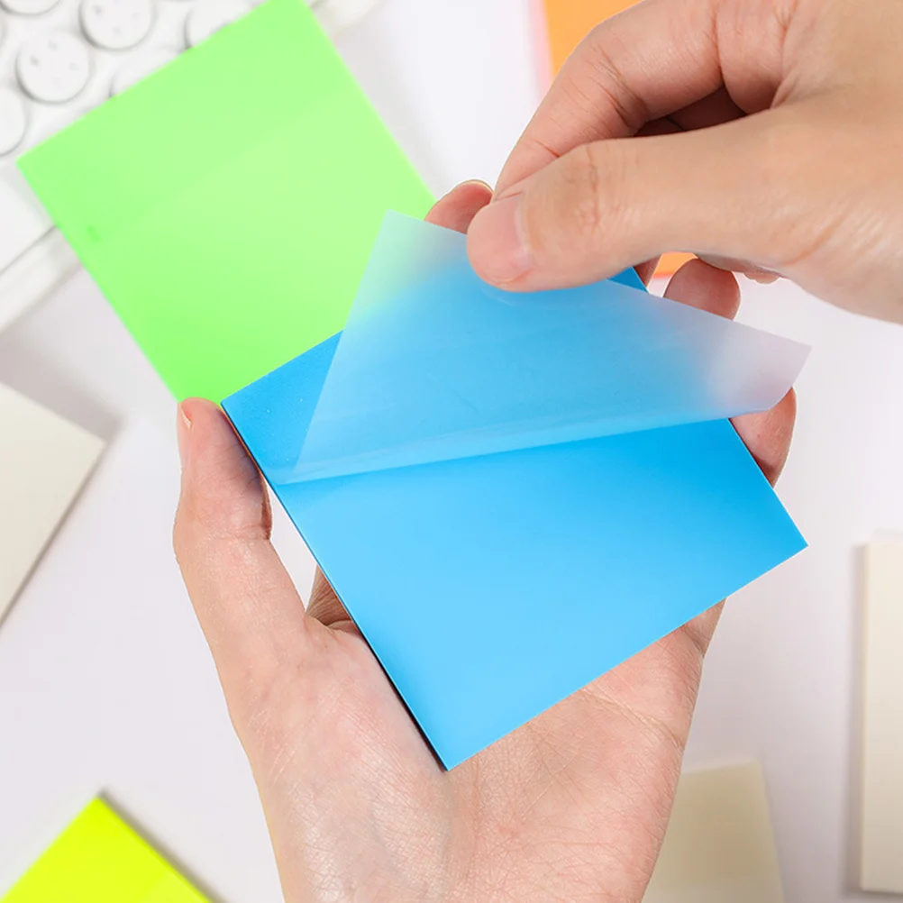 Memo Pads Adhesive Notepad Portable Blank Notes For School Office Home Self-Adhesive Memo Stickers Daily Use Note Pads