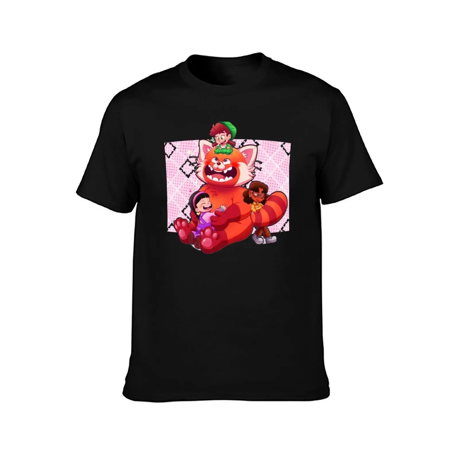 turning red - Turning Red - Happy birthday turning red T-Shirt, Summer Casual Cotton Tee, Oversized Streetwear Tops, 100% Cotton