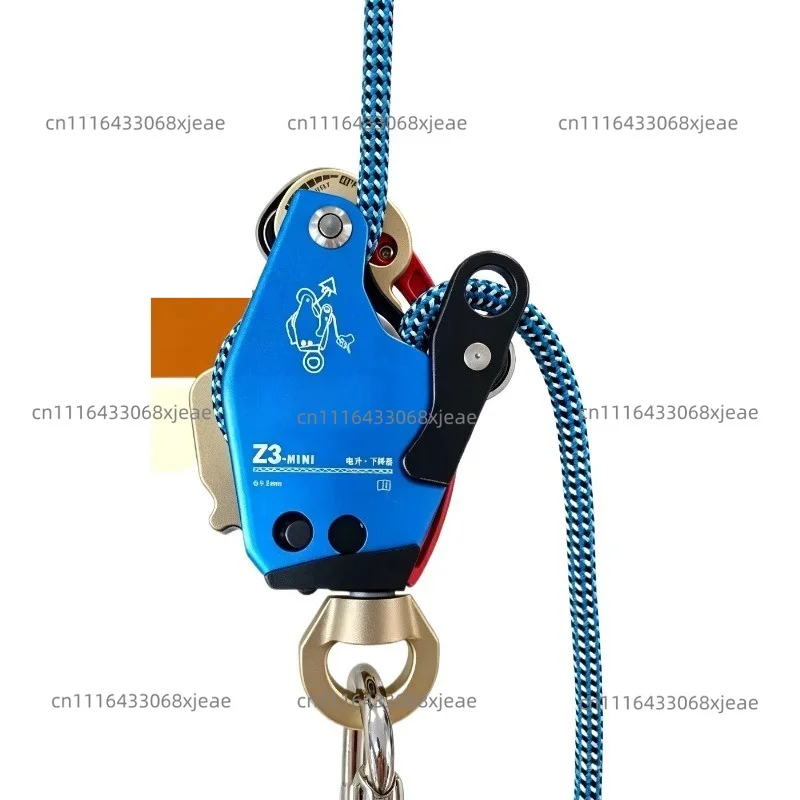 Z3-mini Electric Lift and Descender Aerial Work Rope Rescue Mountaineering Rock Climbing Mountaineering Mini