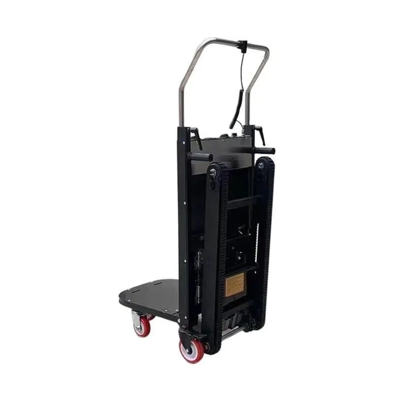 【Best-selling】Portable Foldable 250kg 400kg Heavy Four Wheel Battery Electric Stair Climbing Trolley