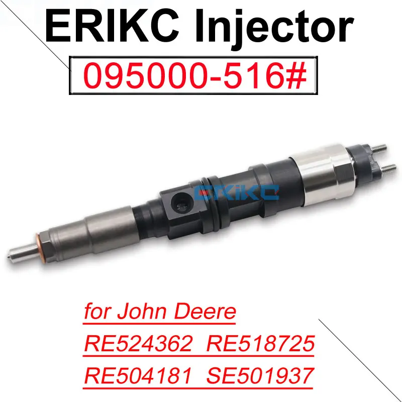 095000-5160 INYECTOR DE COMBUSTIBLE COMMON RAIL 095000-5161 Inyector Diesel para DENSO JOHN DEERE RE524362 RE518725 RE504181 SE501937