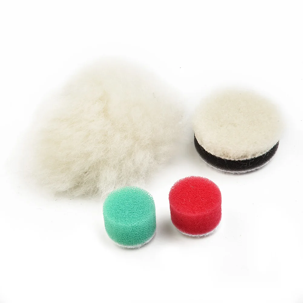 13 Pcs/set Car Polishing Sponge Wheel Detail Cleaning Supplies  Buffing Pad Waxing Applicator Car Tools Washing Accessories