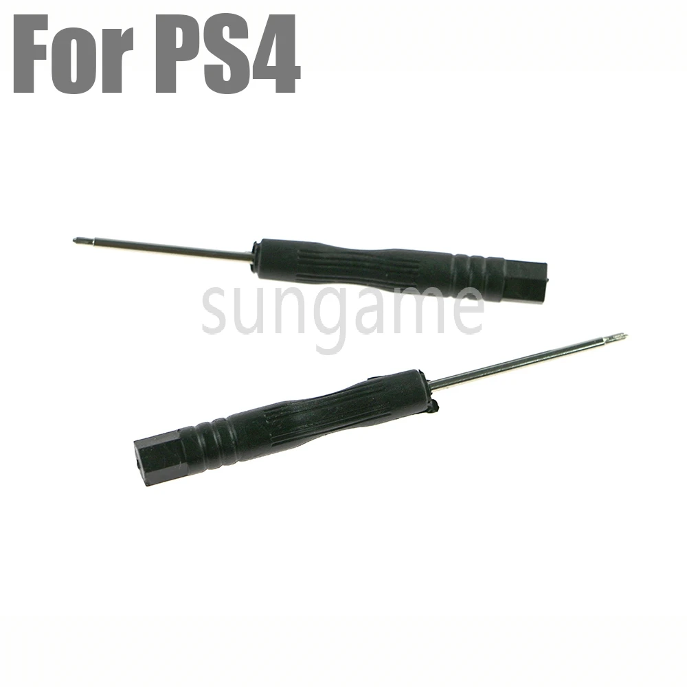 10pcs + 1.5mm 2.0mm Y 2.0mm Screwdriver 4 Foot Driver Black for PSP PSV NDSi NDSIXL LL 3DS 3DSXL LL NEW 3DS NEW 3DSXL LL PS4