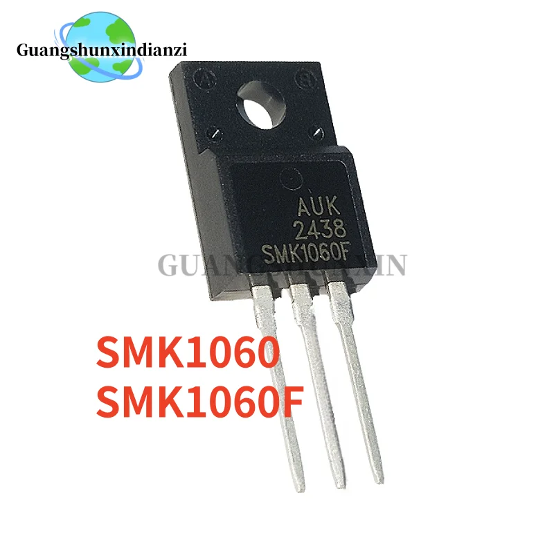 10PCS 100% New SMK1060 SMK1060F 1060 1060F TO-220F Best Quality transistor In Stock