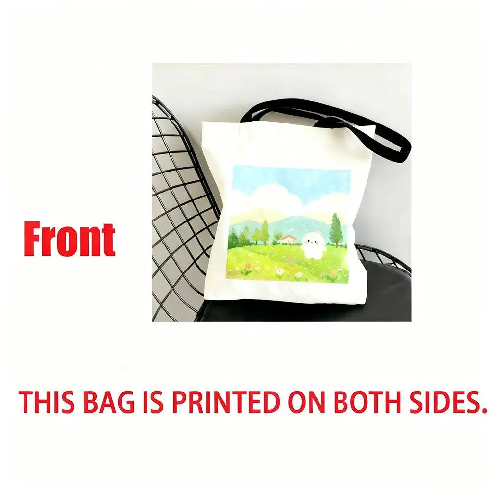 santoro Gorjuss Storage Bags Lightweight Eco Friendly Fashionable Multi Purpose Large Capacity Canvas Shoulder Tote