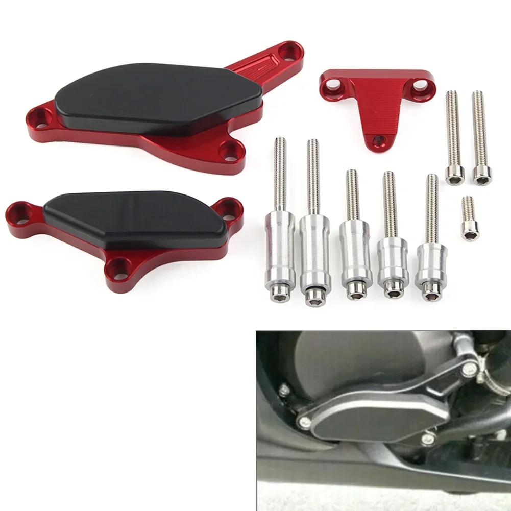 For Kawasaki Ninja ZX10R 2008 2009 2010 Motorcycle CNC Engine Slider Frame Crash Protector Pads Guard