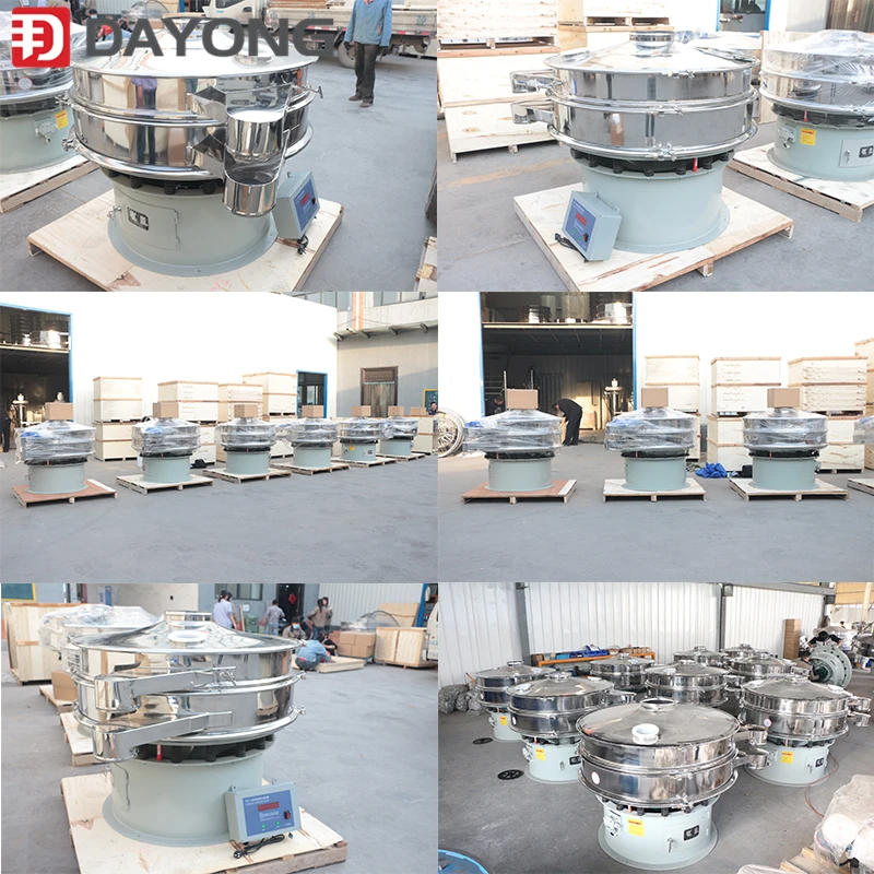 Hochwertige und hocheffiziente Lebensmittelpulver-Siebmaschine mit hoher Siebpräzises Ultraschall-Rotations-Vibrationssieb