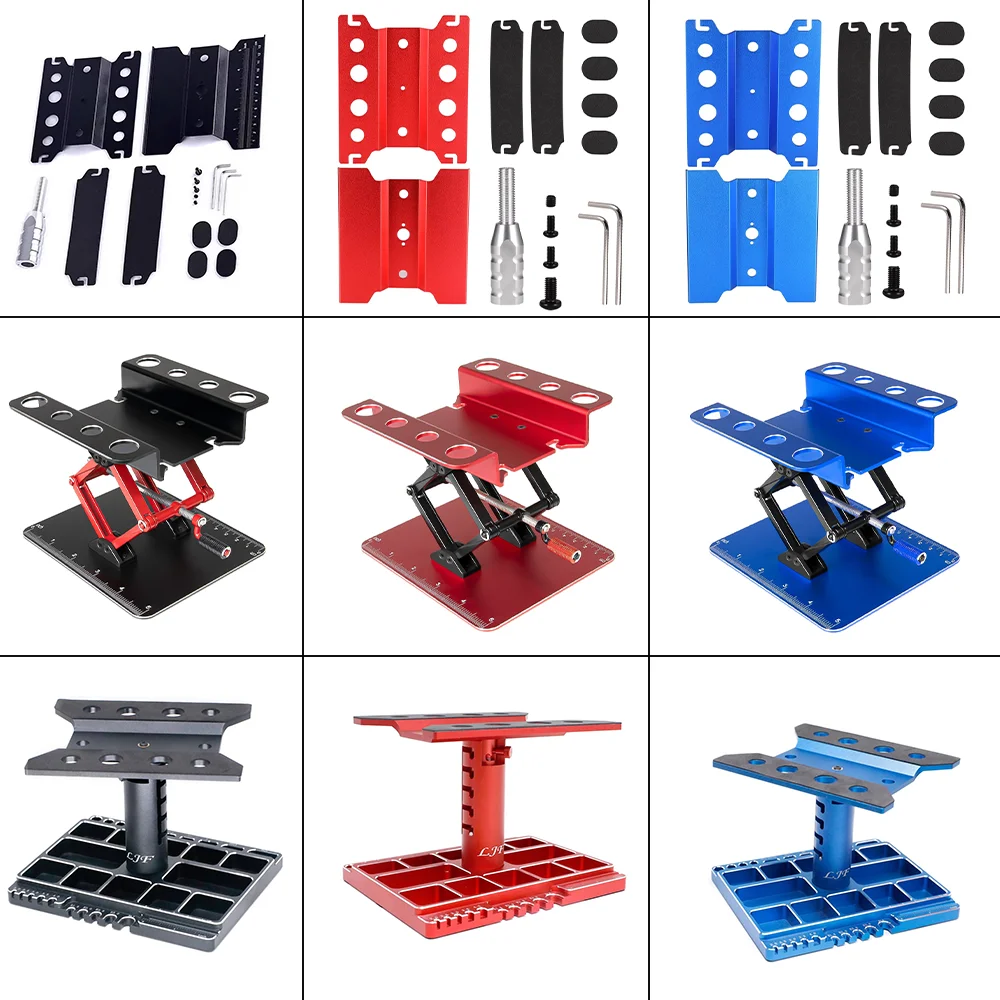 

RC Car Repair bench/Work stand/Display stand for TRX4 Axial Arrma MK07 Jk07 Crossrc 1/10 1/8 1/12 Remote Control car model