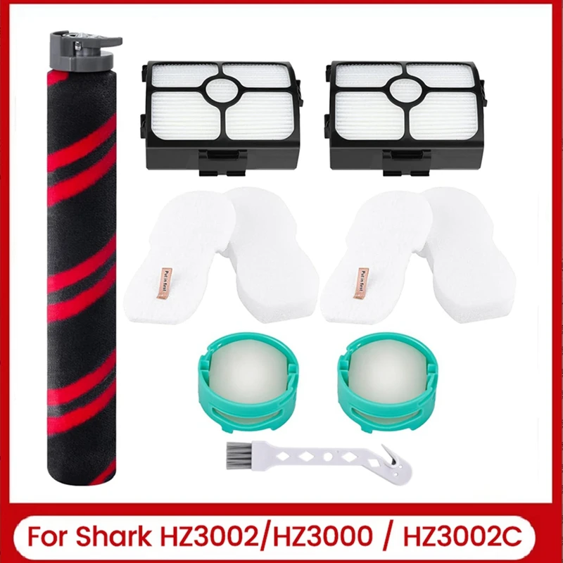 Фильтр с роликовой щеткой для Shark Stratos, проводной палочный картридж HZ3002/HZ3000/HZ3002C, вакуумная насадка, нейтрализатор запаха