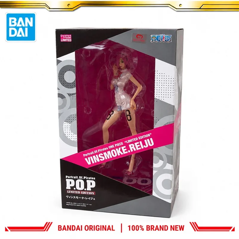 In Stock Bandai Original Megahouse One Piece Vinsmoke Reiju Action Figure Model Doll Brand New Boxed Anime Characters Toys Model