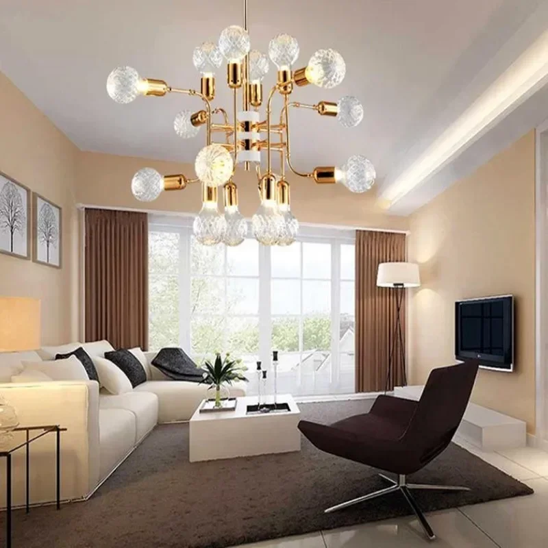 DNA bubble glass ball pendant light Modo magic bean