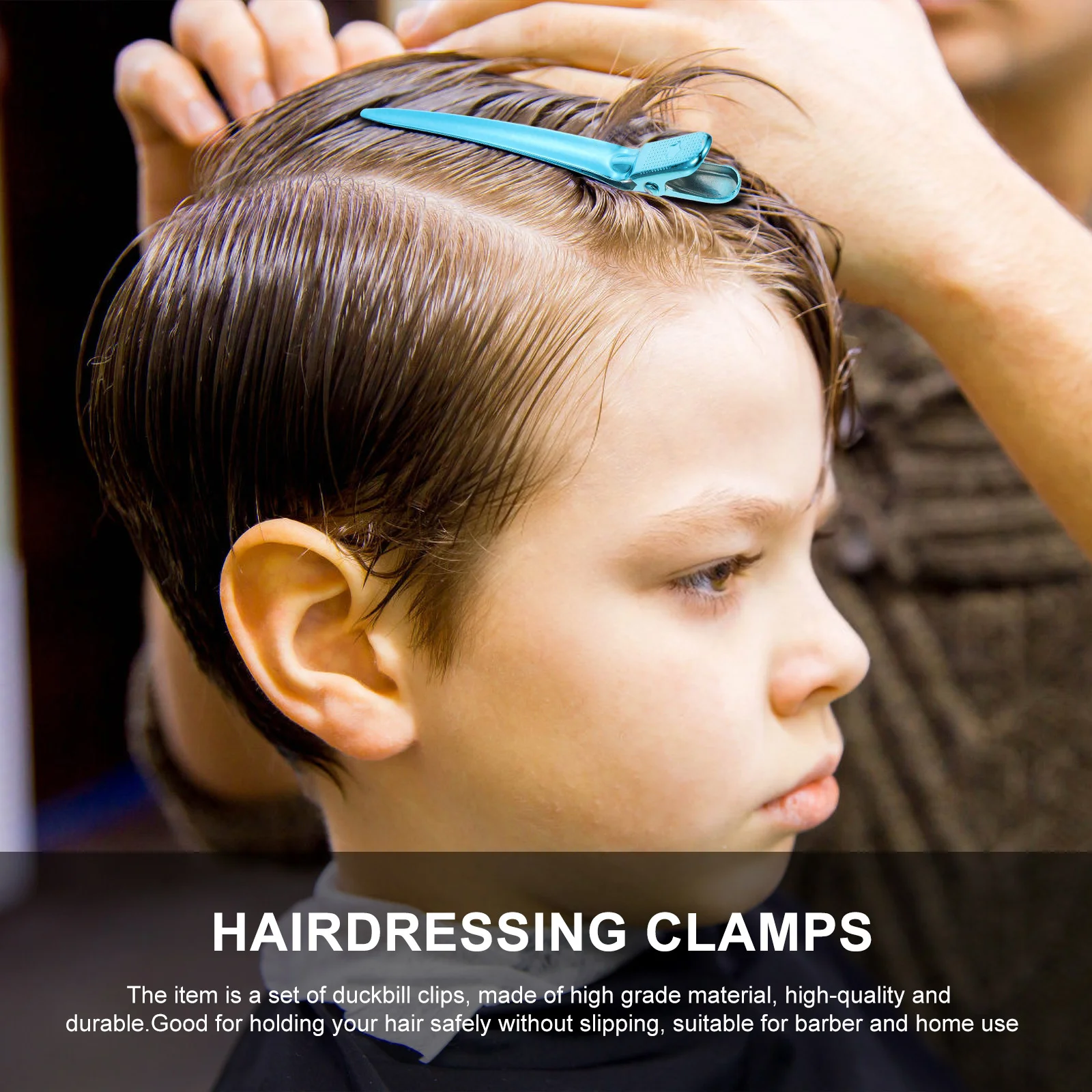 

Набор из 12 разноцветных заколок-уточек для волос: гладкие, нескользящие, для укладки, разделения прядей, мытья и душа