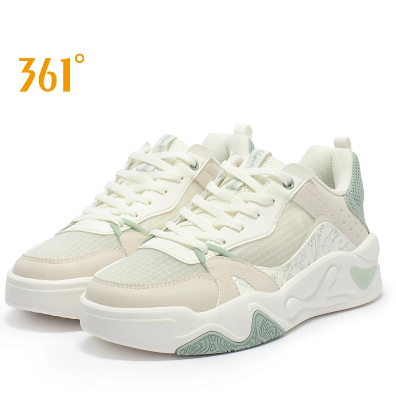 361 Degrees New Women's Sports Shoes Casual Outdoor Jogging Wear-Resistant Non-Slip Light Retro Travel Female Sneakers 682416614