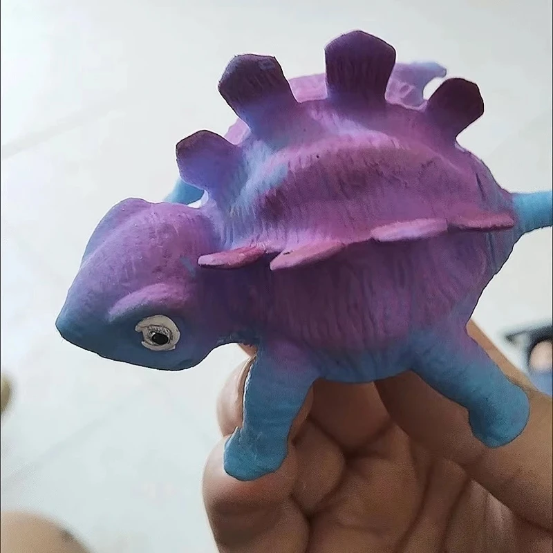 ของเล่นไดโนเสาร์เป่าลมแปลกใหม่: ชุดสัตว์การ์ตูน 4 ชิ้น ใช้งานได้ 3 รูปแบบ ทั้งเป็นของขวัญ/เซอร์ไพรส์งานปาร์ตี้/เครื่องมือบำบัด