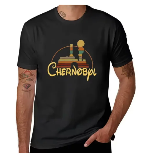 Nueva camiseta con logotipo de T Chernobyl Fantasy RBMK Roentgen Not Great Not Terrible Nuclear Power Liquidator Station Roent que absorbe la humedad
