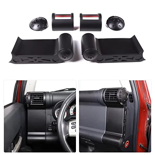 

Center Console Side Air Vent Frame Fit for Toyota FJ Cruiser 2007-2021 ABS Trim Frame
