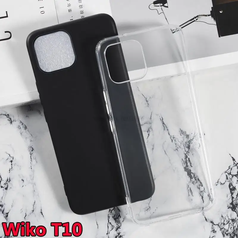 Ultra-thin Clear Phone Case For Wiko T10 6.5\