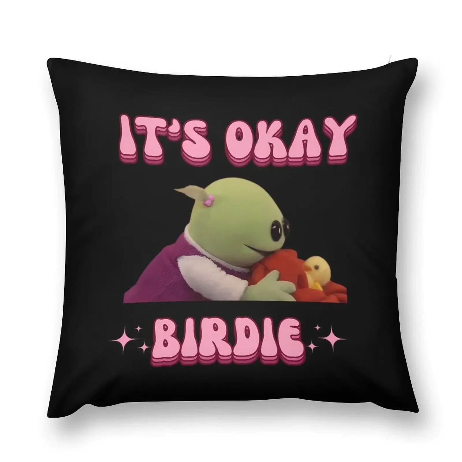 Its Okay Birdie Nanalan Wonderful Girl Throw Pillow Pillowcases Anime pillow