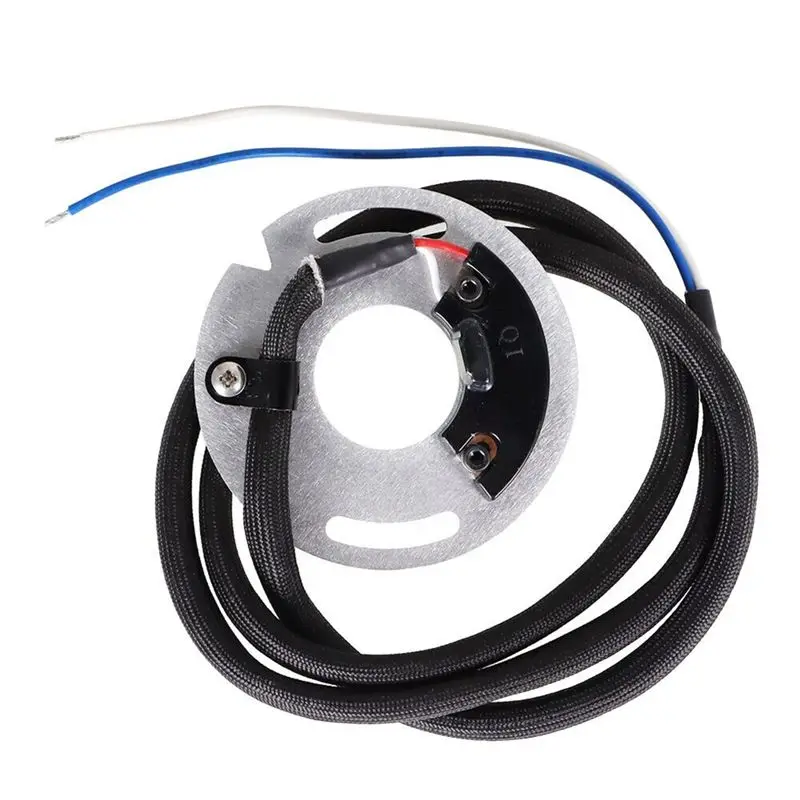 Compatible Dsk6-1 Ignition Coil High Performance Ignition System with Coil with DC7-1 Coil Set for Big Twin 1970-1999