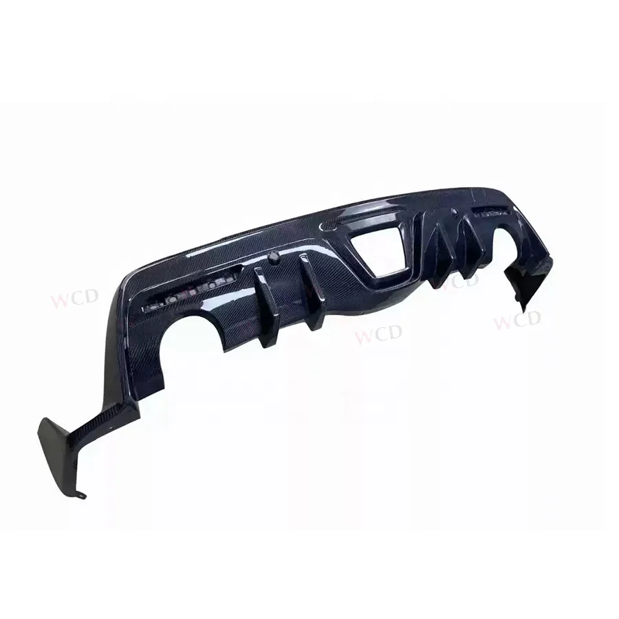 MB Style Carbon Fiber Rear Diffuser For Toyota Supra A90 A91 2019+ Rear Bumper Lip Splitter Car Parts Bodykit
