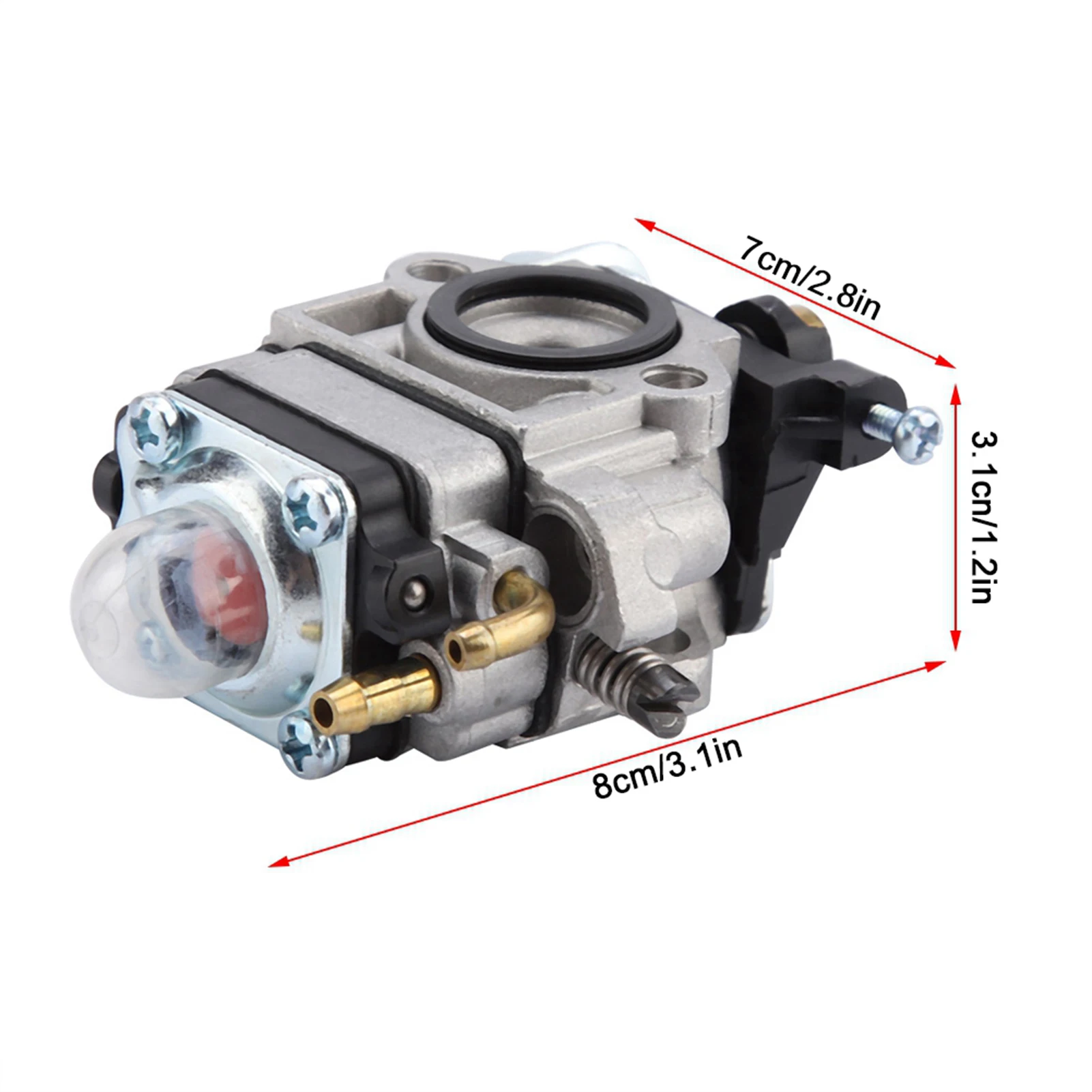 

ZK20 Carburetor Carb for 33CC 36CC Engine Pole Chainsaw Hedge Trimmer Replacement