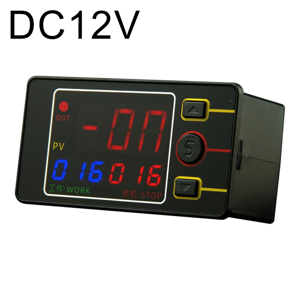 

Temperature Time Controller Digital Temperature Control LED Display Thermostat Instrument Tool Accessories Professional Tools