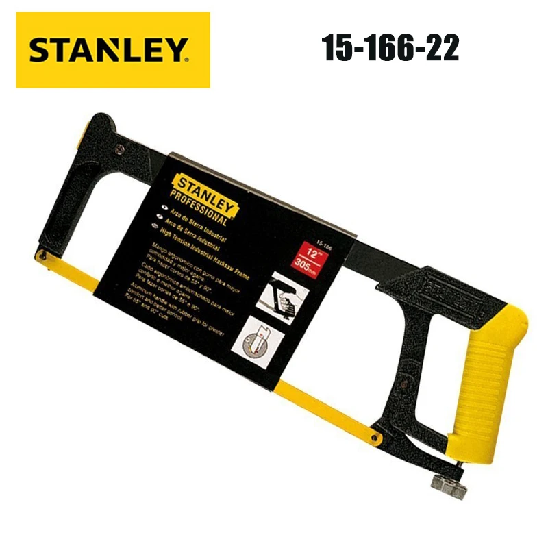 Stanley 15-166-22 Hacksaw Frame Saw Bow Woodworking Tool Drama Metal Cutting Power Drawing Saw.