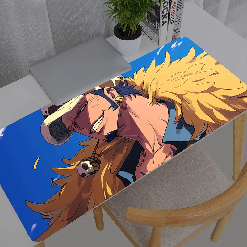 

Mouse Pad One Piece durable anime Large Rubber PC Computer Gaming Accessories Mousepad Desk Mat Locking Edge Gamer Carpet