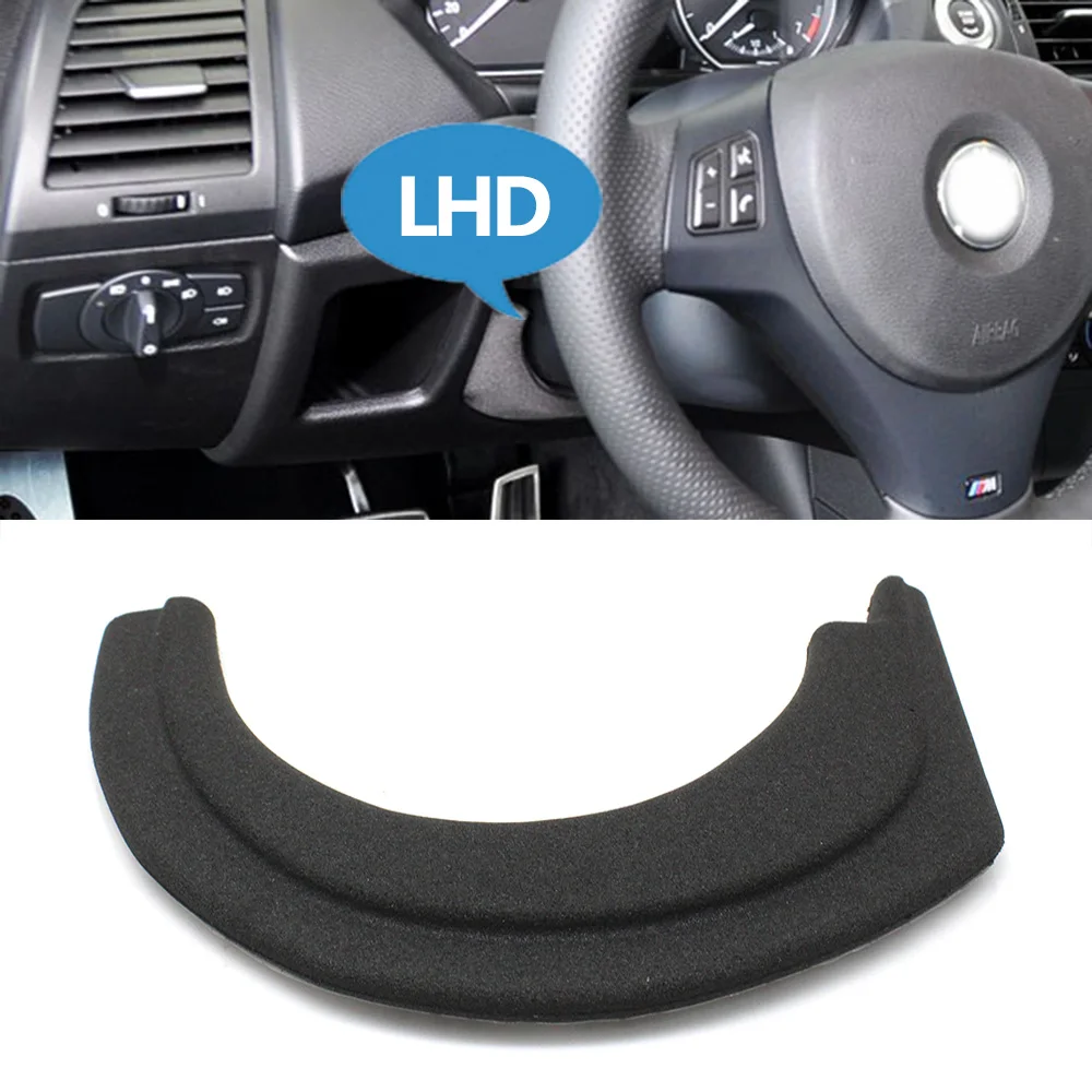 Car Front Dashboard Steering Wheel Lower Cover Underbody Sponge Linning Layer Replacement For BMW 1 Series E81 E82 E87 E88