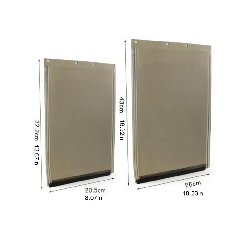 Large Dog Door Replacement Flaps for PCA11 Doggie Doors Weather-ResistantPet Door Flap Safe Dog Cat House Entry Door Flaps