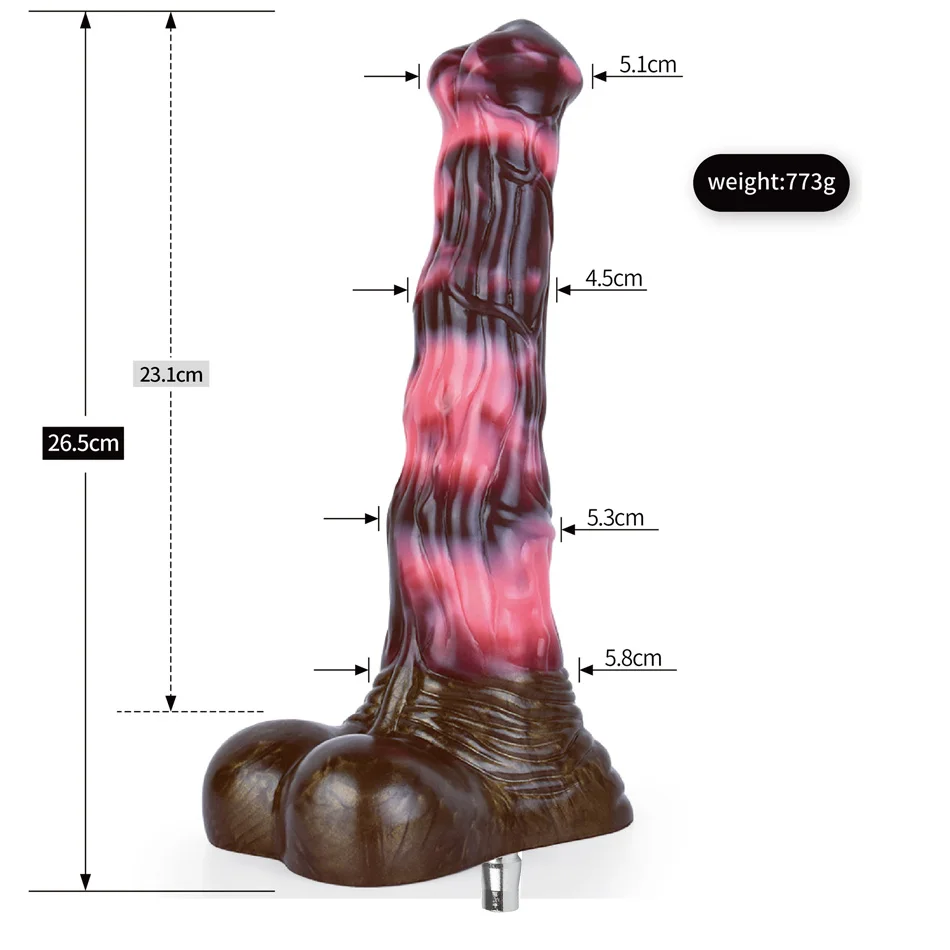 VAZEEK 11 Style Big Sex Machine Animal Silicone Dildos Women Masturbation Attachments for Machine Stimulate Vagina Sex Toys