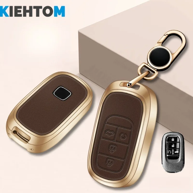 Car Remote Key Case Cover Use For Honda CRV HRV New 2023 Breeze Protect Shell Fob Accessories