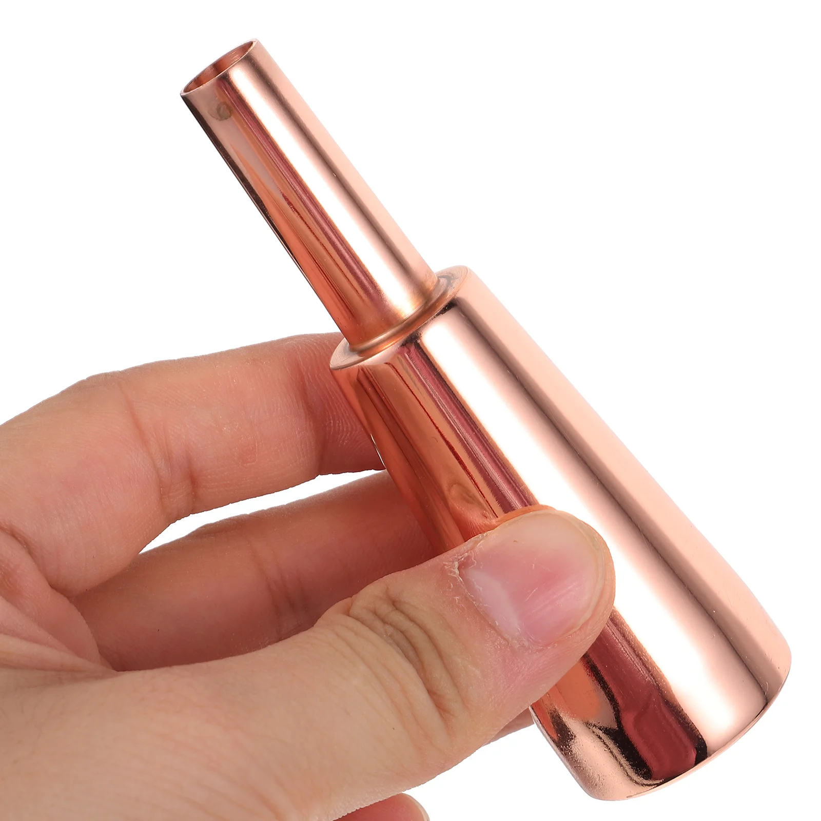 

Rose Gold Trumpet Mouthpiece Durable Metal Small Size Weighted Model Replacement Parts accessories mouthpiece for trumpet