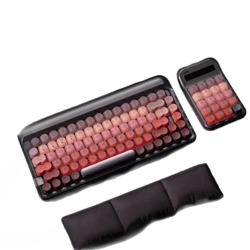 

Lipstick lipstick black tube mechanical keyboard new dot bluetooth three-mode link