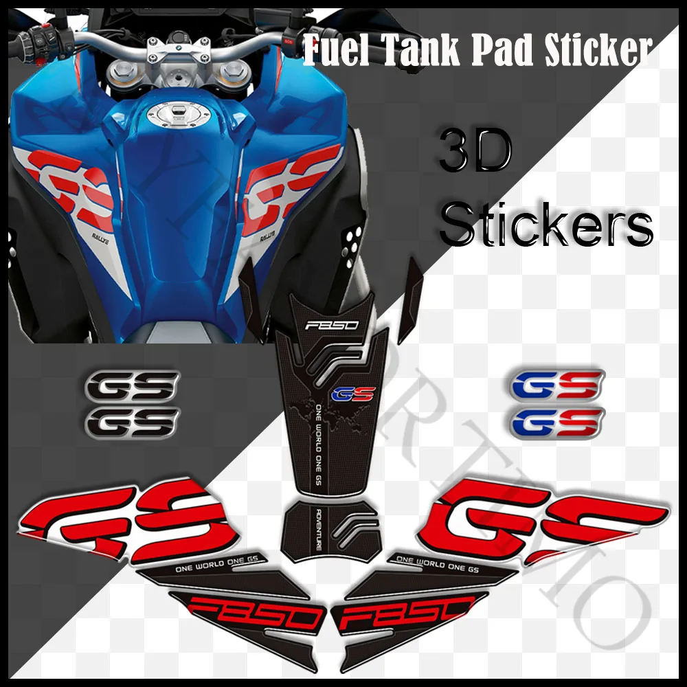 

Stickers For BMW F850GS F850 F 850 GS GSA Adventure Tank Pad Grips Protection Gas Fuel Oil Kit Knee Tankpad