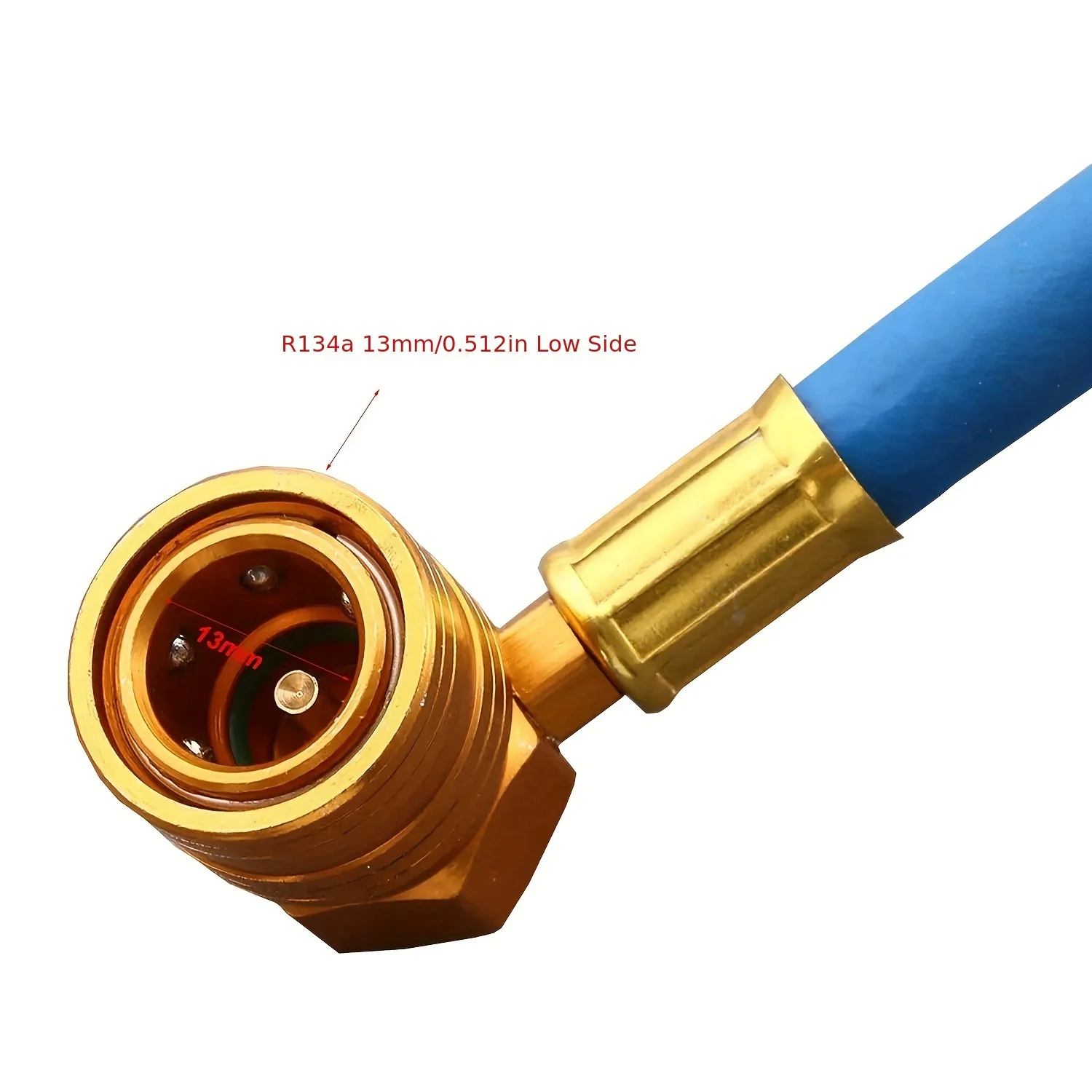 R134a Automotive Air Conditioning Refill Hose Kit Low Pressure Air Conditioner Valve Core R134a Cylinder Refrigerant Tools