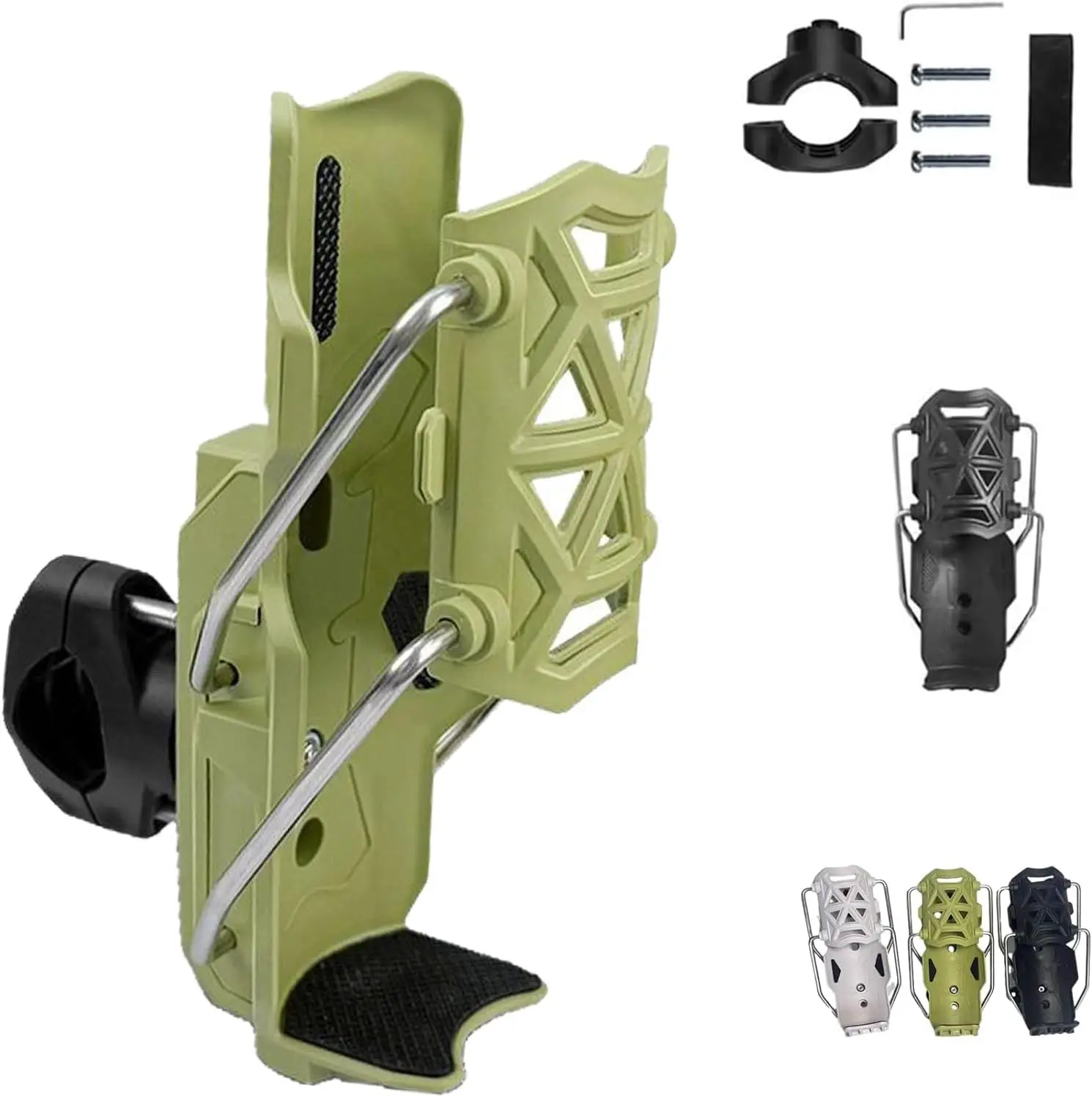 

1 PCS 360 Degree Adjustable Bike Motorcycle Cup Holder Cage For Water Bottle MTB Road Cycling ADV Motorbike Mount