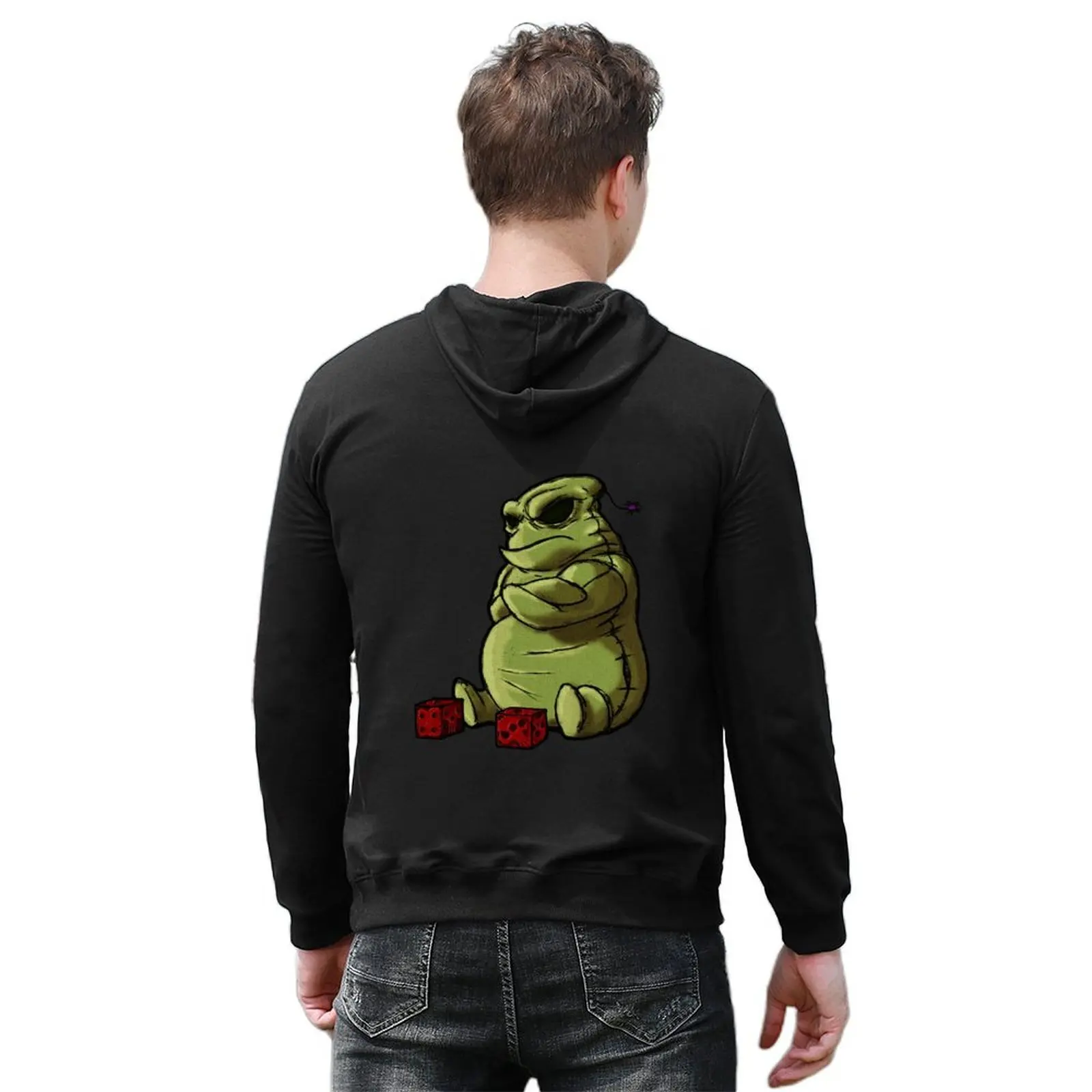 Oogie Boogie Hoodie autumn clothes japanese style aesthetic clothing graphic t shirts men new in hoodies & sweat-shirt