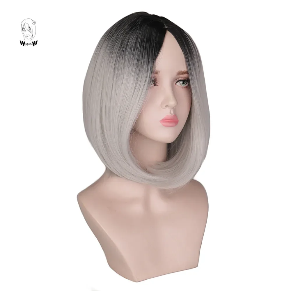 WHIMSICAL W Synthetic Wig Short Bob Hair Wigs 12
