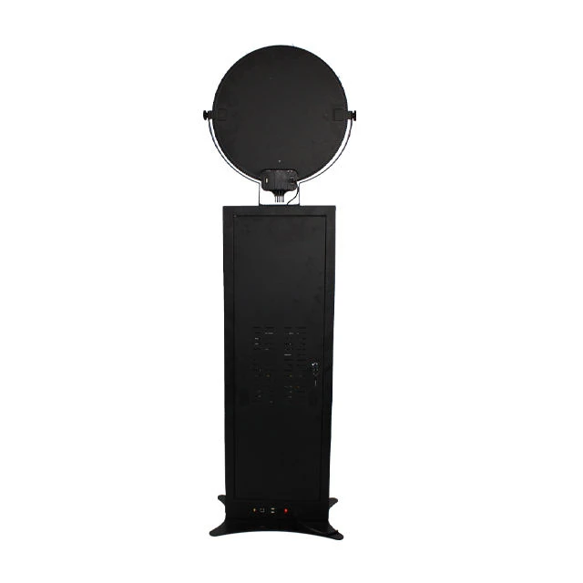 Photo Booth Kiosk Floor Stand Machine for ipad Party Light Box LCD Events Use Round Photo Booth