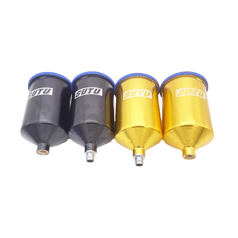 Профессиональный алюминиевый стакан для краскопульта SUTU GTI PRO GFG TTS, 600 мл, 1 шт., сменный аксессуар для распылителя